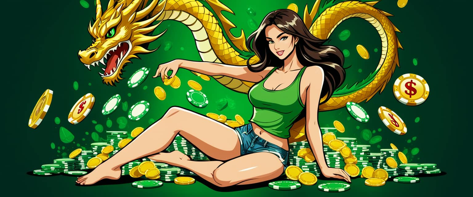 dragon money and girl