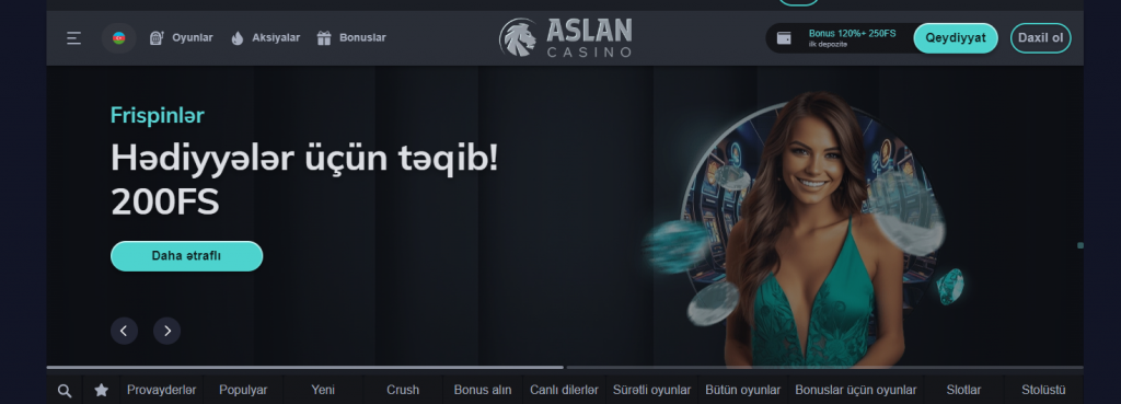 aslan casino