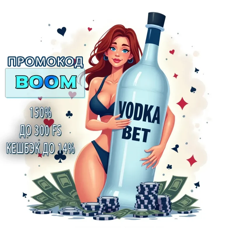 ПРОМОКОД VODKA CASINO BOOM